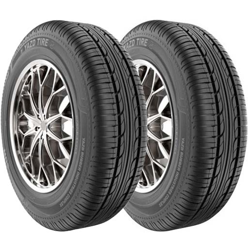 لاستیک یزد سایز 165/65R13 گل ونوس دو حلقه ای