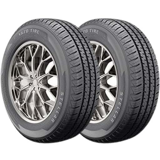 لاستیک یزد سایز 165/70R13 گل استلار دو حلقه ای