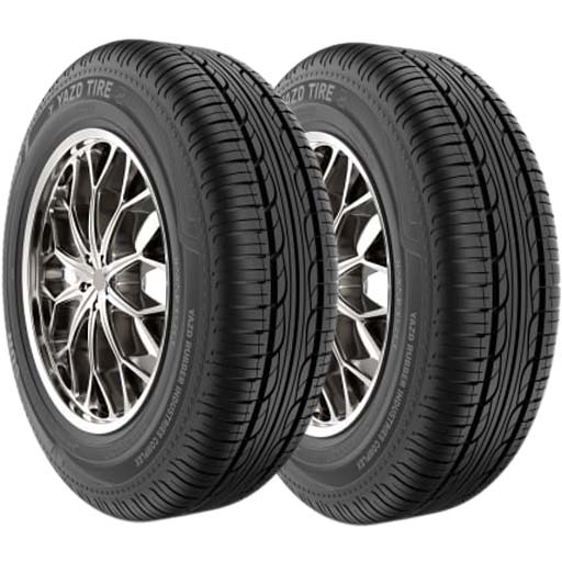 لاستیک یزد سایز 175/60R13 گل سان دو حلقه ای