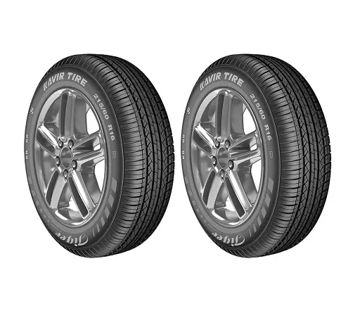لاستیک کویر سایز 215/60R16 گل KB دو حلقه ای (فروش ویژه نقدی)