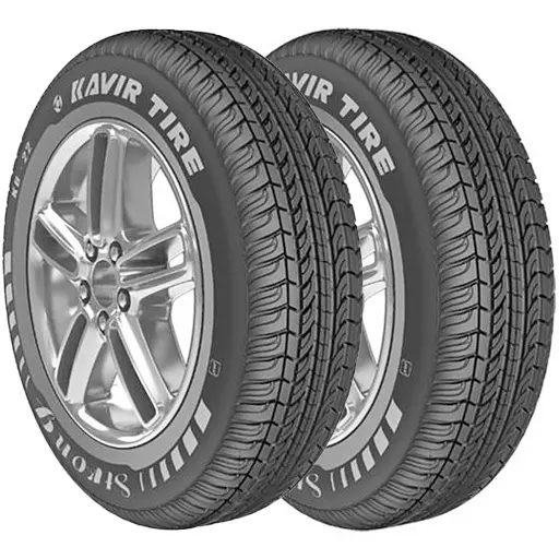 لاستیک کویر سایز 185/65r14 گل kb22 دو حلقه ای (فروش ویژه نقدی)