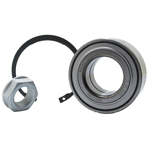 کیت کامل بلبرینگ توپی چرخ جلو پژو 405 ایساکو (ژاپنی) با رینگ و مهره 270200224