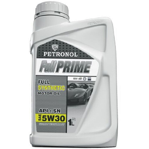 روغن موتور پترونول 5w30 sn مدل full prime تمام سینتتیک یک لیتری