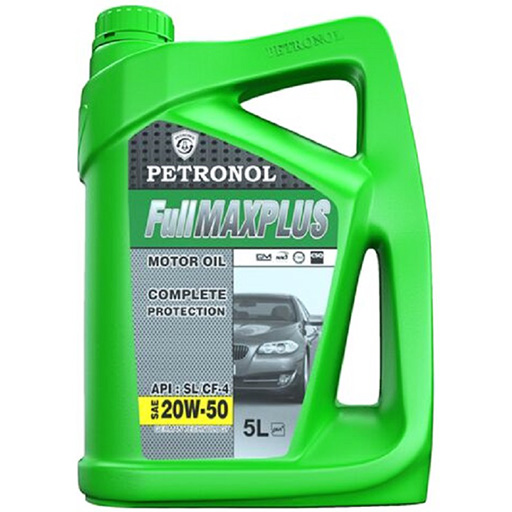 روغن موتور پترونول 20w50 sl/cf-4 مدل full max plus نیمه سینتتیک پنج لیتری