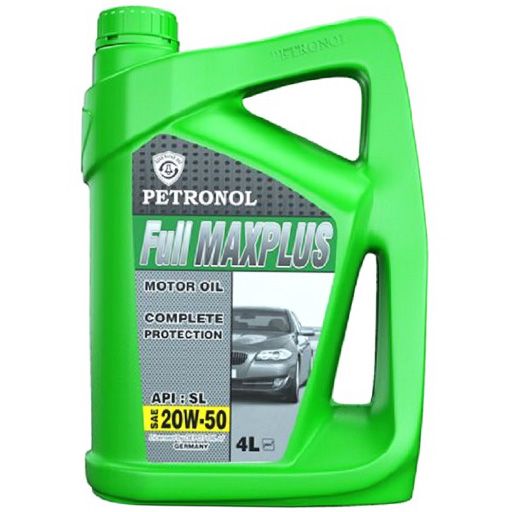 روغن موتور پترونول 20w50 sl/cf-4 مدل full max plus نیمه سینتتیک چهار لیتری