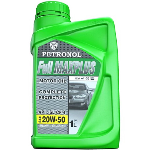 روغن موتور پترونول 20w50 sl/cf-4 مدل full max plus نیمه سینتتیک یک لیتری