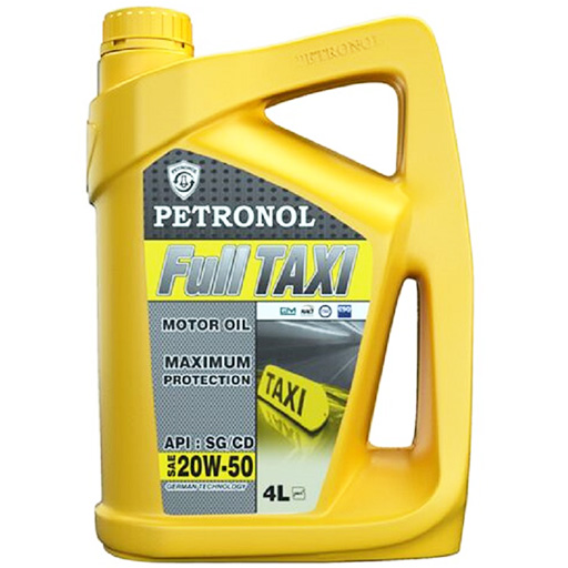 روغن موتور پترونول 20w50 sg/cd مدل full taxi چهار لیتری