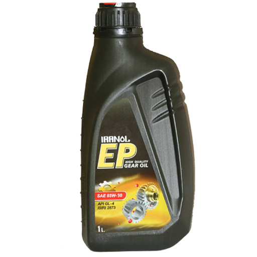 روغن گیربکس دستی ایرانول 85w90 GL4 یک لیتری