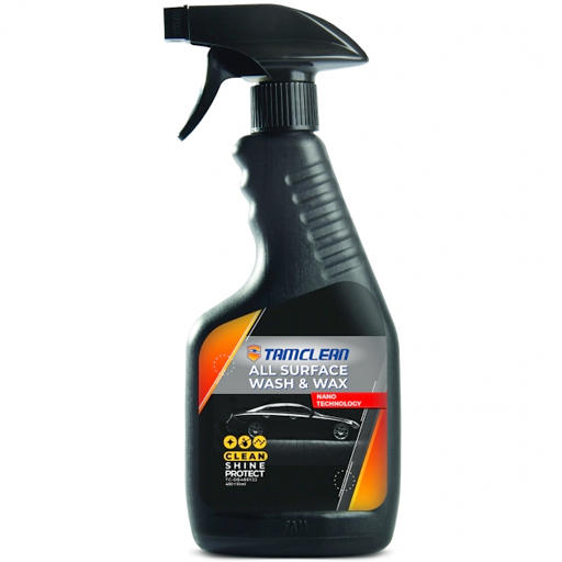اسپری کارواش تام کلین بدون آب تمام سطوح مدل TC-DB480Y22 حجم 480 میلی لیتری