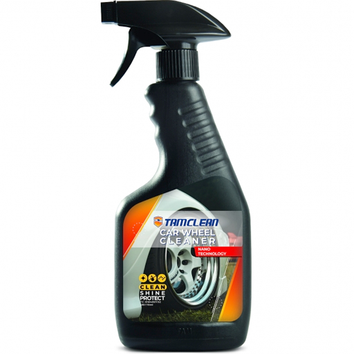 اسپری تمیزکننده رینگ خودرو تام کلین مدل TC-DW480Y32 حجم 480 میلی لیتری