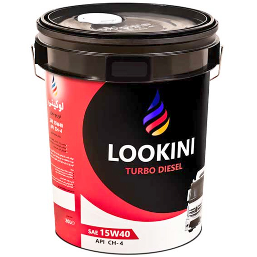 روغن موتور لوکینی 15W40 CH-4 مدل توربو دیزل حجم بیست لیتر