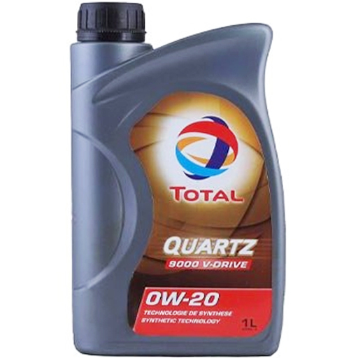 روغن موتور توتال 0W-20 مدل QUARTZ 9000 V-DRIVE حجم یک لیتر روغن موتور توتال 0W-20 مدل QUARTZ 9000 V-DRIVE حجم یک لیتر