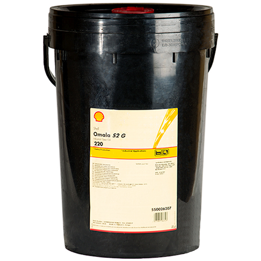 روغن دنده صنعتی شل اومالا S2 G 220 حجم بیست لیتر