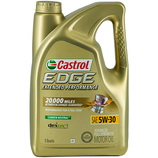 روغن موتور کاسترول 5W30 SP مدل EDGE 5 QUARTS حجم 4.73 لیتر
