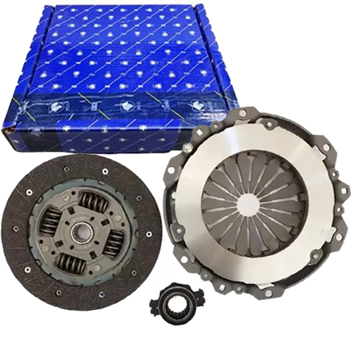 دیسک و صفحه پژو 207 تیپ 5 ایساکو با بلبرینگ پری دمپر کلاچ محوری چهار فنر دوبل( گیربکس MA و BE) کد 670301199