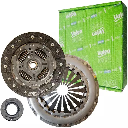 دیسک و صفحه پژو پارس XU7 والئو سبز اصلی با بلبرینگ