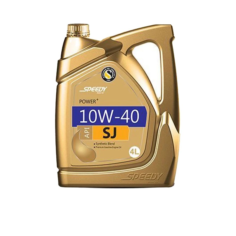 روغن موتور اسپیدی پاور پلاس 10w40 sj تمام سنتتیک چهار لیتری