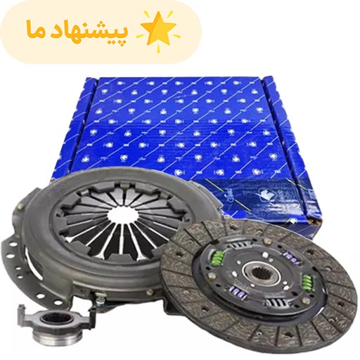 دیسک و صفحه کلاچ پژو پارس ایساکو طرح والئو با بلبرینگ پری دمپر 6 فنر گیربکس be کد 670302798