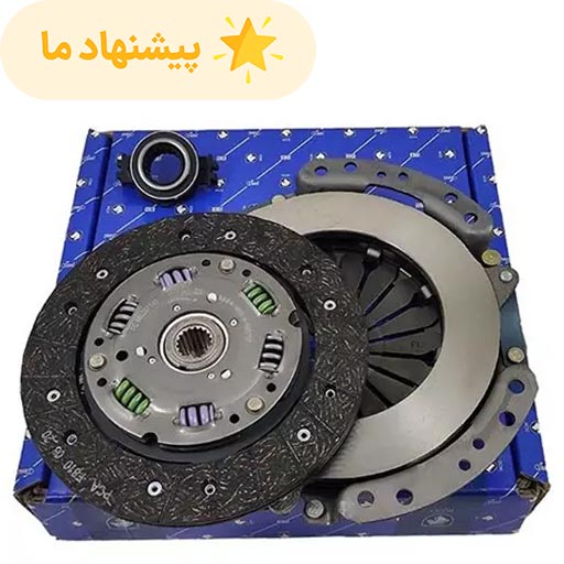 دیسک و صفحه کلاچ پژو 207 ایساکو با بلبرینگ گیربکس ma و be کلاچ محوری 670302199