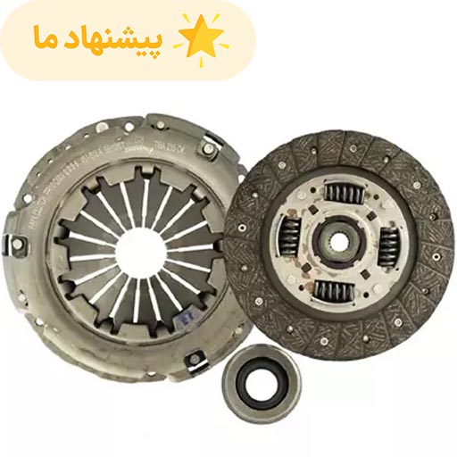 دیسک و صفحه تیبا سایپا یدک 215 میلیمتری طرح قدیم با بلبرینگ