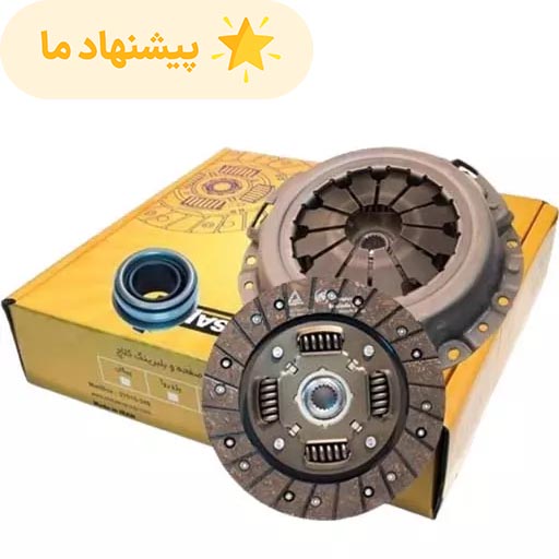 دیسک و صفحه تیبا شایان صنعت 215 میلیمتری با بلبرینگ 6 فنر