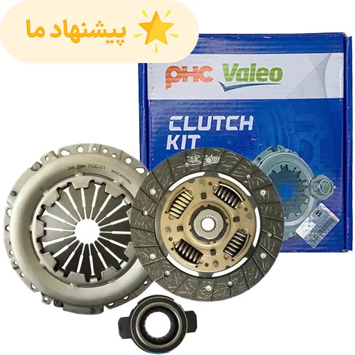 دیسک و صفحه دنا ایساکو (والئو) با بلبرینگ پری دمپر چهار فنر دوبل گیربکس BE کد PHC 670302914