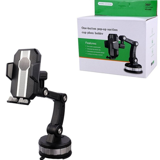 هولدر موبایل ZP_X0566 جک دار چرخش 360 درجه