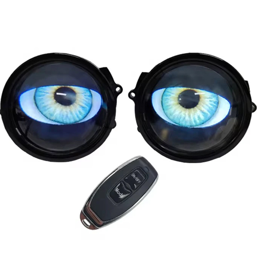 لنز داخل چراغ DEVILS EYE طرح چشمی (چپ و راست)