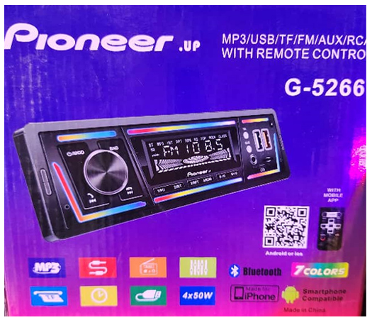 ضبط خودرو پایونیر مدل G-5266