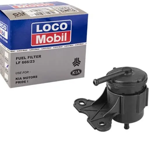 فیلتر بنزین سر کج پراید لوکوموبیل