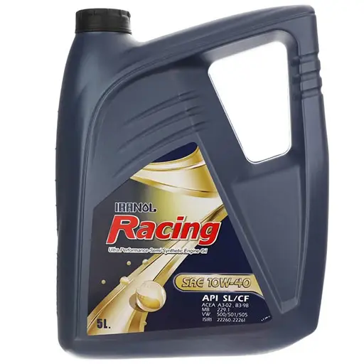 روغن موتور ایرانول ریسینگ 10w40 sl پنج لیتری