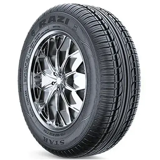 لاستیک رازی سایز 165/65R13 گل RG400 تک حلقه ای