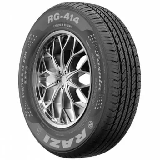 لاستیک رازی سایز 165/65R13 گل RG414 تک حلقه ای