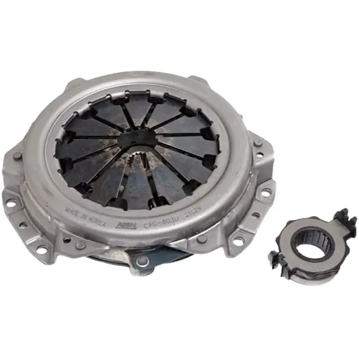 دیسک و صفحه پژو 206 تیپ 2 آیسین با بلبرینگ