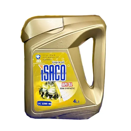 روغن موتور زانتیا ایساکو (نفت پارس) 10W40 SL چهار لیتری 770701697