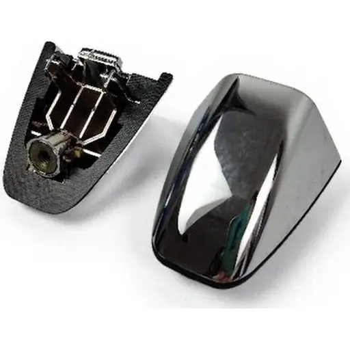 مجموعه قاب انتهايي دستگيره بيروني درب دنا پلاس ایساکو بدون سوراخ 1260920199