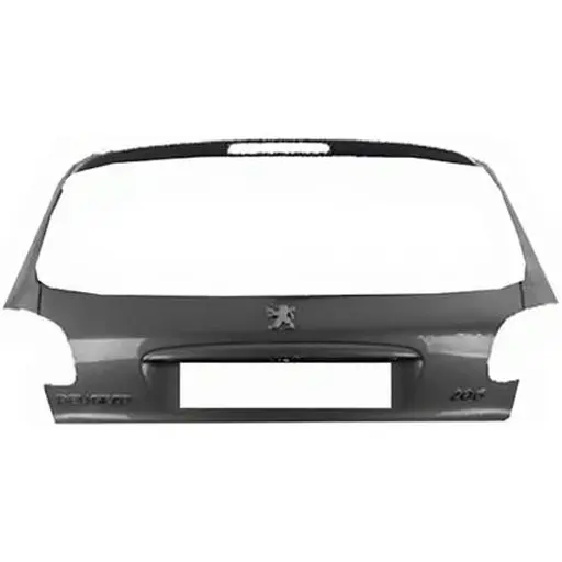 درب صندوق عقب پژو 206 هاچبک ایساکو 0600604002