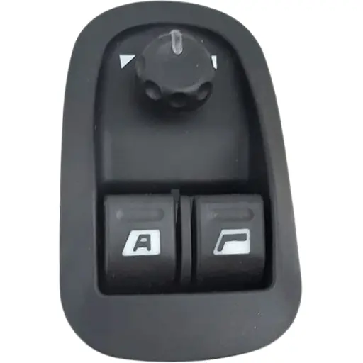 کلید شیشه بالابر درب جلو پژو 206 تیپ 5 ایساکو (کروز) یک سوکت 941407999