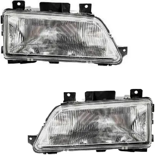 چراغ جلو پژو 405 SNT با لنز شیشه ای (چپ و راست)