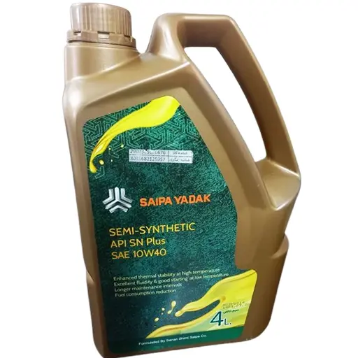 روغن موتور SN 10W40 شاهین سایپا یدک چهار لیتری