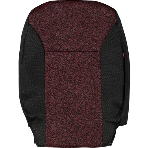 روکش صندلی کوییک معمولی هایکو طرح تارا تمام پارچه قرمز طوسی