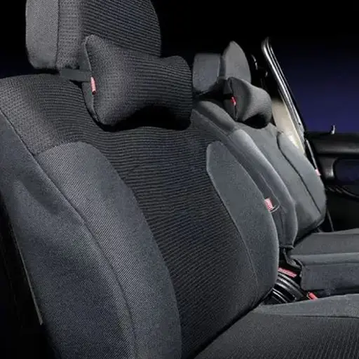 روکش صندلی پراید صبا هایکو طرح ماهان تمام پارچه مشکی