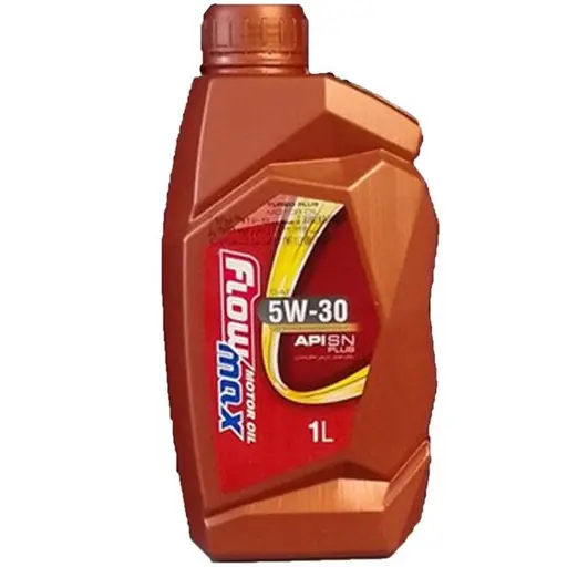 روغن موتور 5W30 API SN فلومکس نفت پارس مدل Turbo Pluse حجم 1 لیتری پلاستیکی