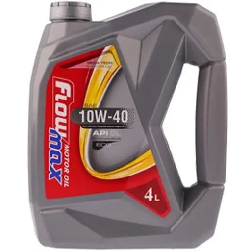 روغن موتور 10W40 API SL  فلومکس نفت پارس مدل Megatech Eco حجم چهار لیتری پلاستیکی