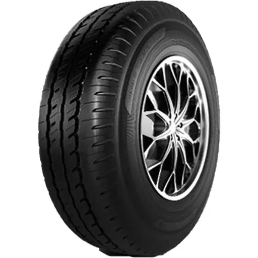 لاستیک خودرو یزد تایر سایز 195/80/14 گل SOLAR تک حلقه ای