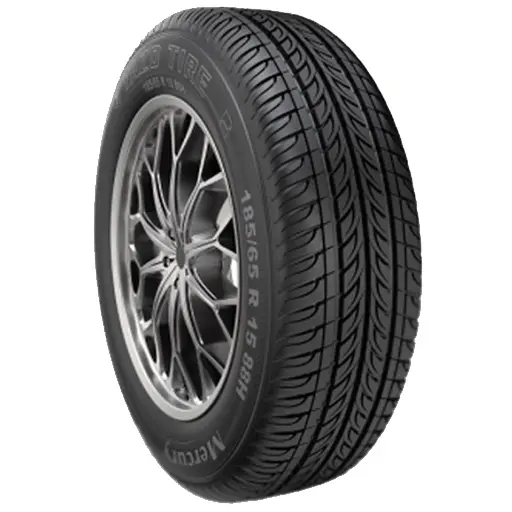 لاستیک یزد سایز 185/65R14 گل مرکوری تک حلقه ای