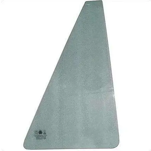شیشه لچکی درب عقب پراید صبا سایپا یدک (چپ) رنگی کد 501786 - 2