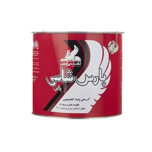 گریس پایه کلسیمی+3 پارس شاسی پلاس چهار و نیم کیلوگرم