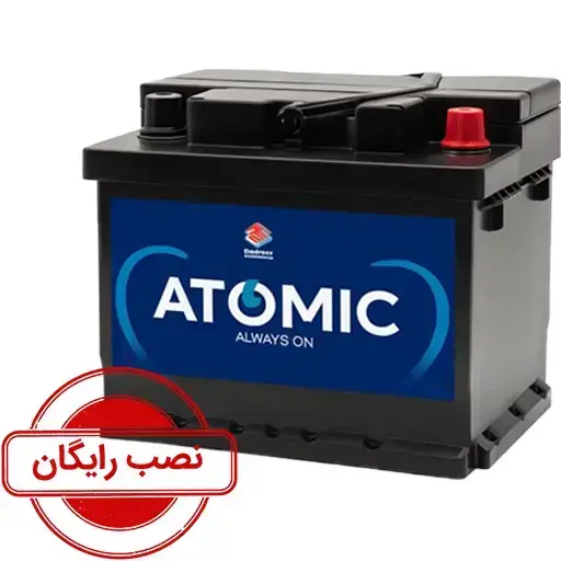 باتری 74 آمپر اتمیک سپاهان - نصب رایگان