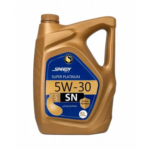 روغن موتور اسپیدی سوپر پلاتینیوم 5W30 SN تمام سینتتیک پنج لیتری